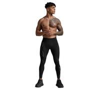 2XU Men's Light Speed Compression Tights, Black/Black Reflective, M UK