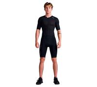 2XU Mens Light Speed Sleeved Trisuit Black/Gold XXL