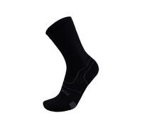 2XU Unisex Vectr Cushion Crew Socks - Black/Titanium, Large