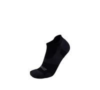 2Xu Light Cushion Mens Black/Titanium No Show Socks - Size Small