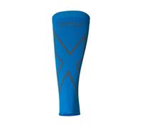 2Xu Unisex X COMPRESSION CALF SLEEVES Vibrant Blue/Grey - Blue/Dark Grey Nylon - Size X-Large