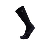 2XU Unisex's Vectr Light Cushion Full Length Socks Compression, Black/Titanium, XL