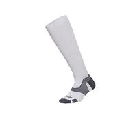 2XU Unisex's Vectr Light Cushion Full Length Socks Compression, White/Grey, M2, M