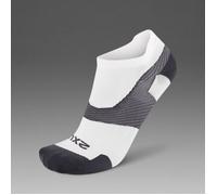 2XU Vectr Ultralight 1/4 Crew Socks S White Women