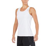 2XU Women BSR Active Singlet Singlet - White/White, S