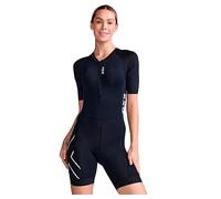 2XU Women's Core Sleeved Trisuit One Piece Swimsuit (Pack of 1)