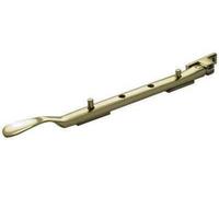 2XVictorian Casement Stay 12" Polished Brass