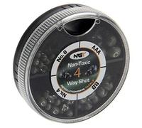 2xWay Dispenser - Non Toxic Fishing Split Shot - AAA, BB, 4,6