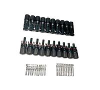 2Y 3Y 4Y Solar photovoltaic Panel Adaptor Cable connector Y type five way plug Parallel connection of battery plate assembly(10pairs ConnectorB)