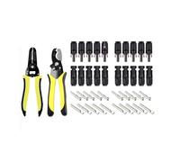2Y 3Y 4Y Solar photovoltaic Panel Adaptor Cable connector Y type five way plug Parallel connection of battery plate assembly(2Strippers connector)