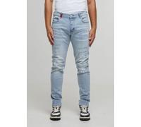 2Y Premium LEONARDO RIPPED SLIM FIT JEANS Jeans light blue 38