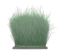 2Yard Mint Green Ostrich Feather Fringe Trim 4-6inch in Width for DIY Costume Sewing Craft Decor Dress Accessories Party Supplies Festival Outfits