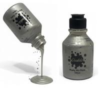 2you 2 x Metallic SILVER Acrylic Paint 150ml Bottles Set - Dazzling Craft Paint for Canvas, Wood, DIY Art, Hobby & Decorative For Painting Rustic Projects