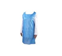 2You Disposable Aprons in a Roll Packed Plastic Aprons x200 - Blue, Solid, One Size, Bib - Apron - Industrial/Work - Unisex-Adults