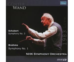 シューベルト : 交響曲第3番 | ブラームス : 交響曲第1番 (Schubert : Symphony No.3 | Brahms : Symphony No.1 / Gunter Wand & NHK Symphony Orchestra) [1983 Live]
