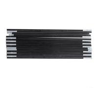 3.0-4.9m Telescopic Fibreglass Camping Tent Pole Set 6-9 Segments 7-8mm Diameter for 1-8 Person Tents Lightweight and Foldable