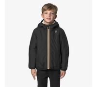 3.0 Claude Orsetto Windbreaker with Hood and Zip Fastening Black