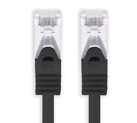 3.0 m - black - 1 piece CAT.7 network cable Sftp (raw cable) patch cable (SET) 10000Mbit/s - 500 MHz assembled with 2 RJ45 plugs Cat6a