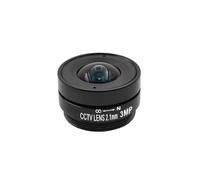 3.0 Megapixel 2.1mm cs lens Fixed Iris Lens CS Mount CCTV Lens Wide angle of view 133degree for 1/2.7" 3mp CCTV Camera