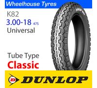 3.00-18 (47S) Dunlop K82 TT Universal