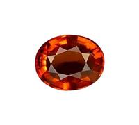 3.00 Carat Original Certified AA Quality Natural Hessonite Garnet Gomed Stone Gemstone by Lab Certified (JD74L)