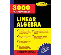 3,000 Solved Problems in Linear Algebra