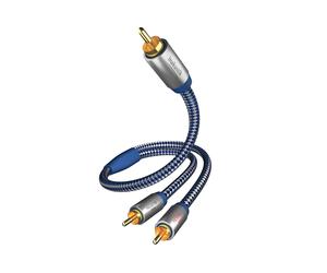 3.00m Inakustik Premium Series Y RCA Subwoofer Cable