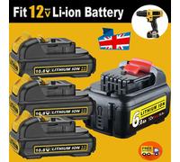 for Dewalt 10.8V Battery 3.0Ah XR Li-Ion DCB120 DCB121 DCB123 DCB125 DCB127