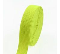 3.0meters 10-50mm Colorful Rubber Bands for Waistband Garment Stretch Tape Bra Strap Elastic Band DIY Sewing Accessories-FluorescentYellow-38mm-3.0meters