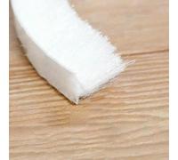 3.0meters Brush Strip Self Adhesive Door Window Sealing Home Sound Insulation Seal Film Swal Weather(9x15 White,10M)