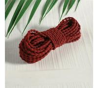 3.0mm Colorful Korea Elastic Cord Wavy Pattern Quality Nylon Elastic Band Rubber Band for DIY Jewelry Sewing Accessories 5 Meters-17 Red Orange