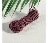 3.0mm Colorful Korea Elastic Cord Wavy Pattern Quality Nylon Elastic Band Rubber Band for DIY Jewelry Sewing Accessories 5 Meters-12 Bean Purple