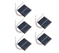 3.0V 100MA Solar Panel Drop Glues Board Polycrystalline Silicon Board for Toy Car Battery Power Charging Epoxy