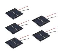 3.0V 100MA Solar Panel with Wire Dripping Glues Plate Systems Module Panel Polycrystalline Silicon Board Dripping Glues Plate