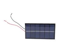 3.0V 220MA Solar Panel Dripping Glues Plate with Wire Solar Panel Polycrystalline Silicon Board for Toy Car Use with Wire
