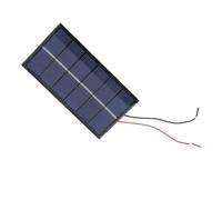 3.0V 220MA Solar Panel Dripping Glues Plate with Wire Solar Panel Polycrystalline Silicon Board for Toy Car Use