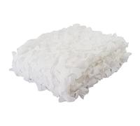 3.0x4.0m Military Camouflage Net, Hunting Camo Net, for Hunt, Shoot, Camouflage Netting Shade for Camping Shooting Car Cover Theme Party Decoration Kids Den Outdoor Use(White,1.5x11m)