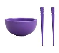 3 1/12 Scale Alloy Dining Utensils Set Bowl Chopsticks Miniature Kitchen Scene Accessories Doll House Accessories