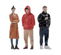3 1/32 Scale Painted Sturdy Resin Material Numbers Miniature Display Standing Resin Figures Portable Accessory to Enhance