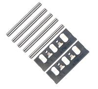 3-1/4" 82mm Double Edged Reversible Planer Blades Set, Replacement Blade Clamp for Makita D-46246, D-16966, 1900B, Bosch, Dewalt DW680K, DW6658