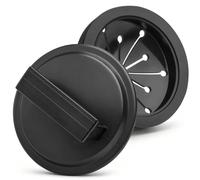 3 1/8 Inch Garbage Disposal Splash Guard with Garbage Disposal Cover for Sink, Rubber Drain Guard and Stopper Compatible with Whirlaway, Waste King and GE Models, Prevent Water Splashes & Odors