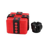 3.1 Annoying Gifts Box, Large Gag Prank Case with Screws, Annoying Present Box 3D, 3D Printing Decorative Ornaments, for Storing Toys Holiday Decorations (Red Black)