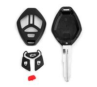 3+1 Button Plastic Black Durable Car Remote Smart Key Fob Cover Fit for Mitsubish