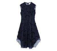 3.1 Phillip Lim floral-embroidered sleeveless midi dress - Blue 2-4-6-8-10-12