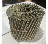3.1 x 90mm Galvanised Ring Wire Collated Coil Nails - Box of 4,000