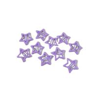 3/10/12pcs Colorful Star BB Hair Clips Y2K Women Grils Cute Star Hairpin Side Barrettes Hair Grip Kids Headwear Hair Accessories(Burgundy)