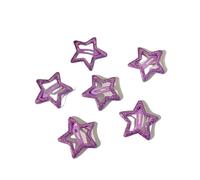 3/10/12pcs Colorful Star BB Hair Clips Y2K Women Grils Cute Star Hairpin Side Barrettes Hair Grip Kids Headwear Hair Accessories(Black)