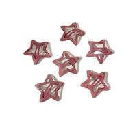 3/10/12pcs Colorful Star BB Hair Clips Y2K Women Grils Cute Star Hairpin Side Barrettes Hair Grip Kids Headwear Hair Accessories(Gold)