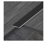 3 * 100cm Heavy-Duty Aluminum Floor Transition Strip for Tile to Laminate & Hardwood No-Drill Gap Cover, Wheelchair-Friendly, Indoor Seamless Finish(Black,10mm)