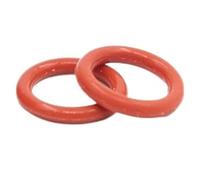 3-100pcs Thickness 3.1/4/5.7mm Red O-ring Cross Section Silicon Rubber Sealing Gasket(OD70xCS3.1-10pcs)